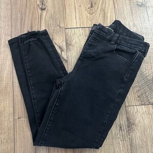AE Black High Rise jegging crop